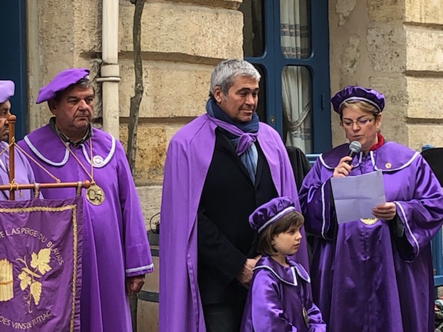 Un nouveau Maitre de l'Asperge rejoint la Confrérie de l'Asperge du Blayais !