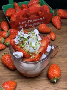 Tiramisu rapide aux fraises Mariguette