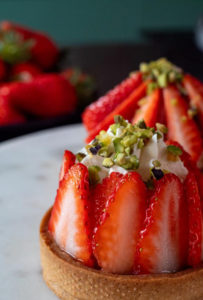 Tartelettes aux fraises Mariguette Label Rouge