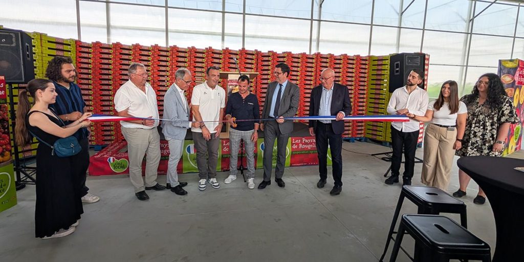 Bruno Toppan et Rui Vilas Boas Inauguration serre sainte bazeille