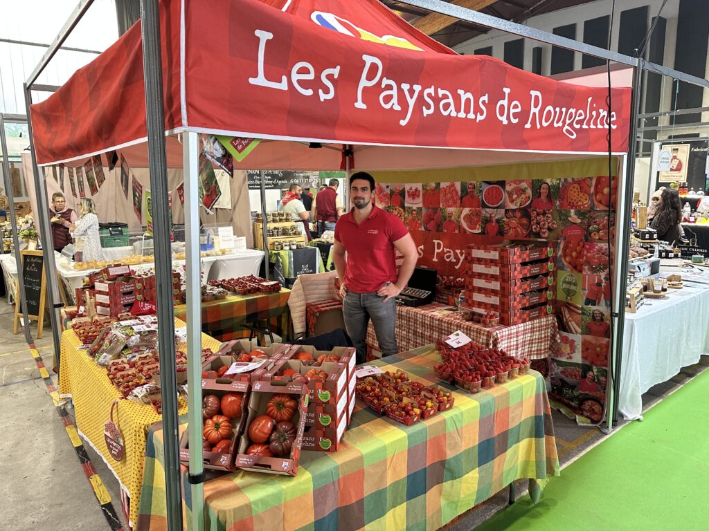 feria agricole Villeneuve-sur-Lot Rougeline