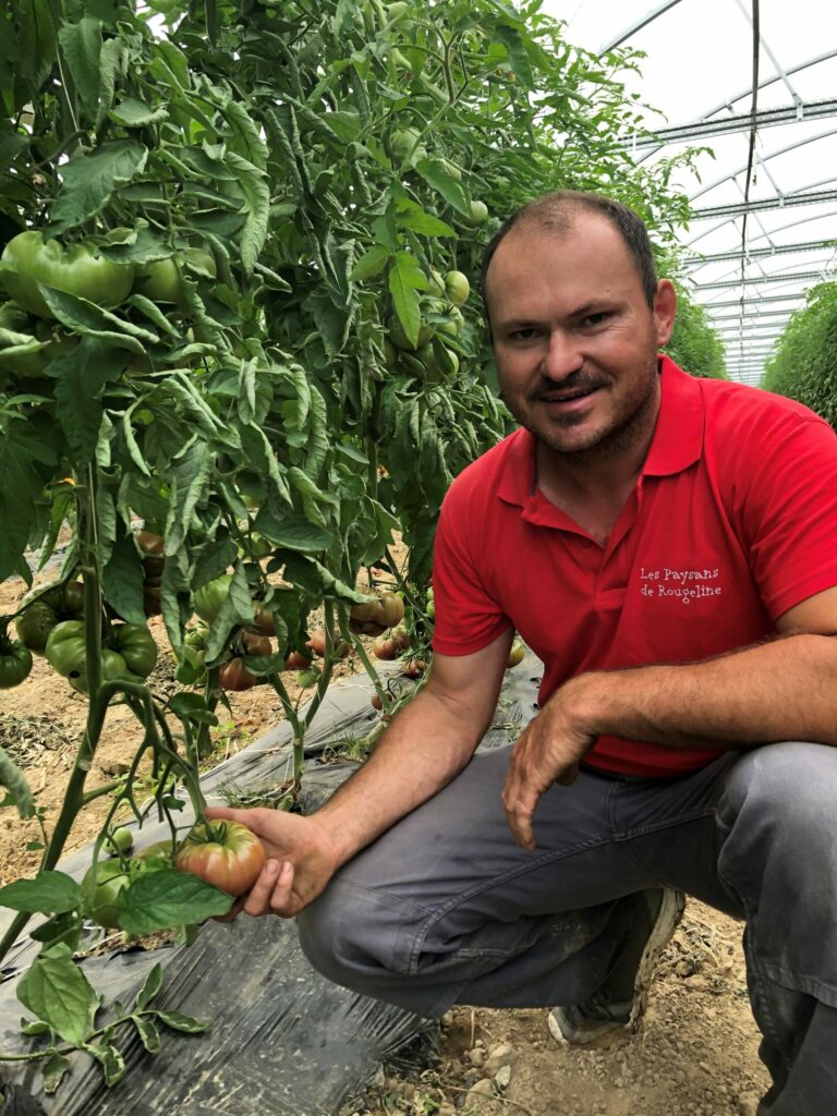 Fréderic Marchesin interviewé dans Réussir pour la tomate Label Rouge