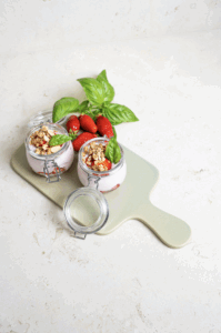 Mousse aux fraises