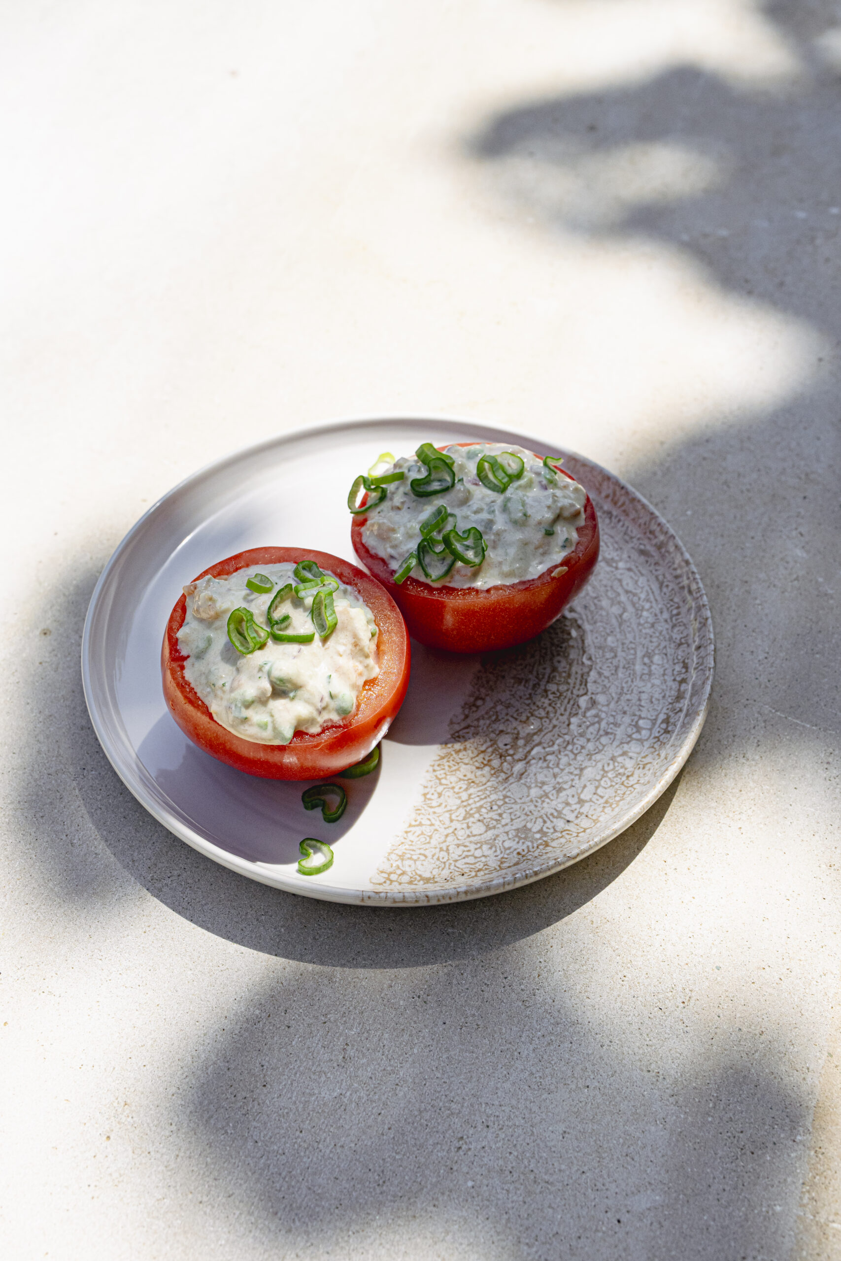 Tomates farcies crues