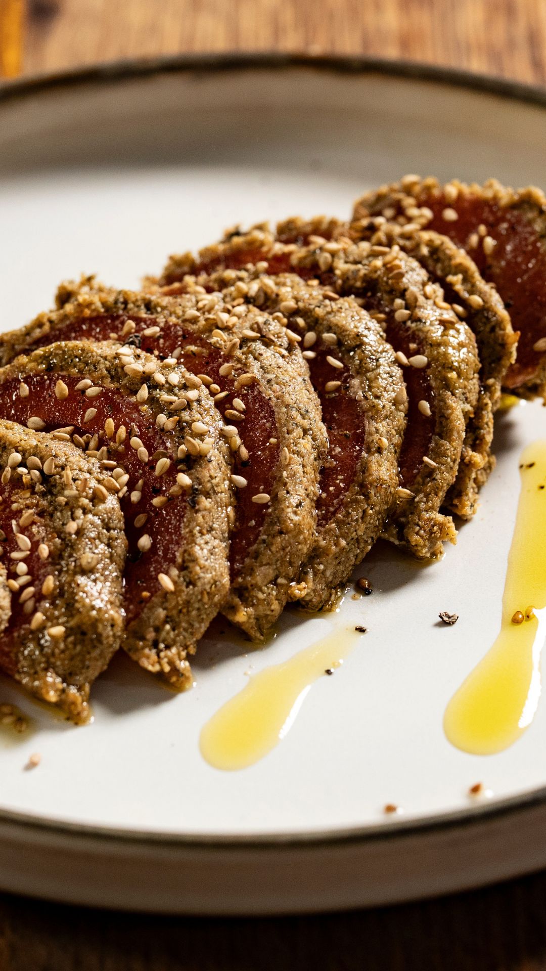 Tomate façon tataki